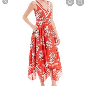 Vince Camuto handkerchief dress